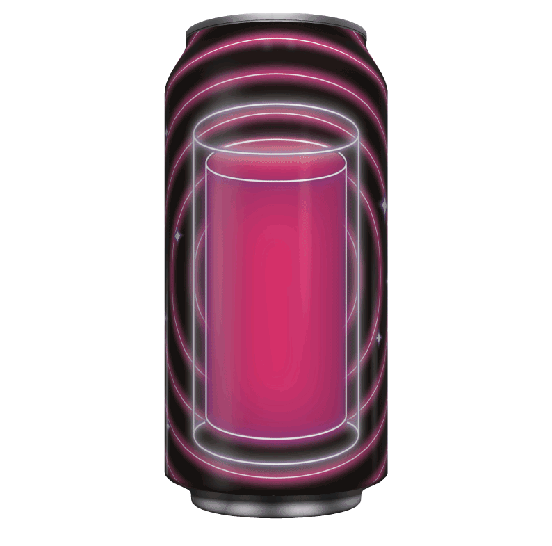 Neon Cylinders: Berry Supreme